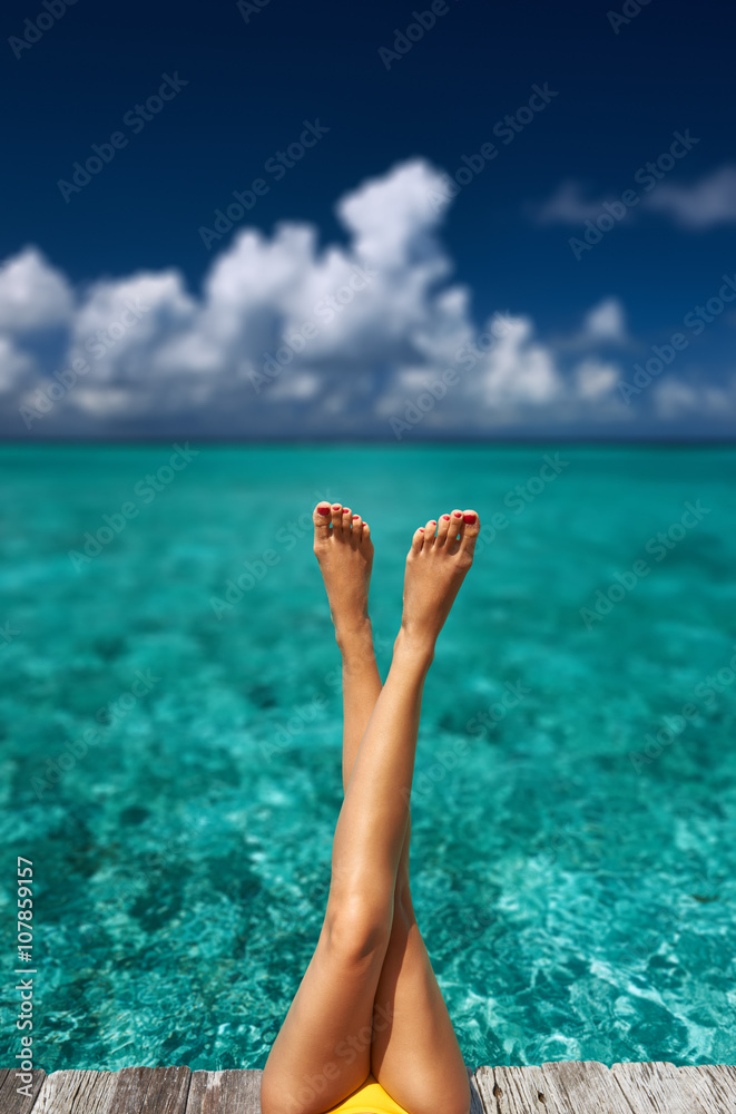 Woman at beach Woman at beach
