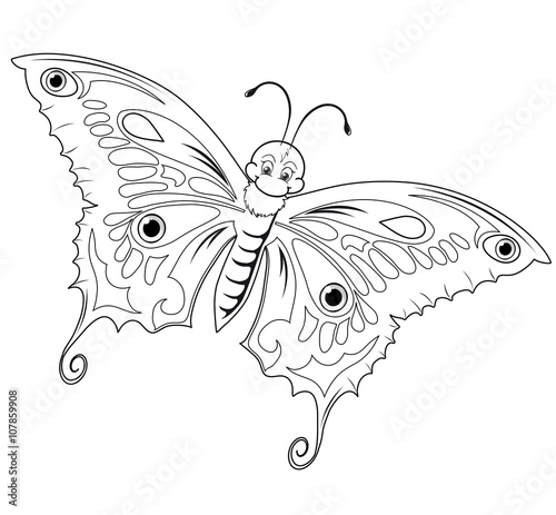 wonderful Butterfly Outlines