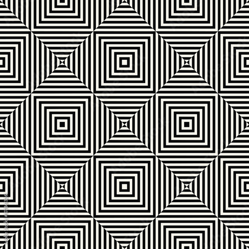 Geometric seamless pattern background vector