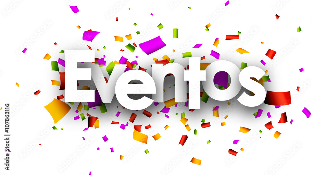 Events paper banner. Events paper banner.