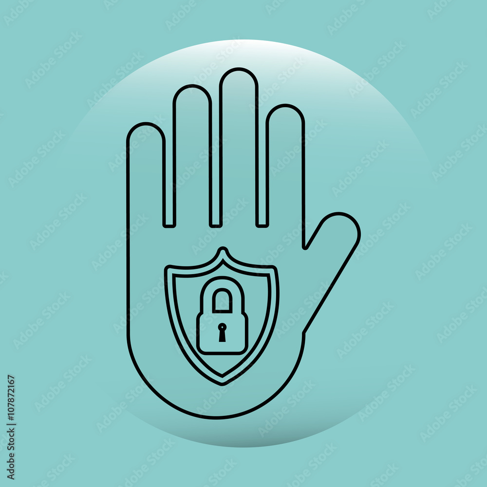 Fototapeta premium security system design 