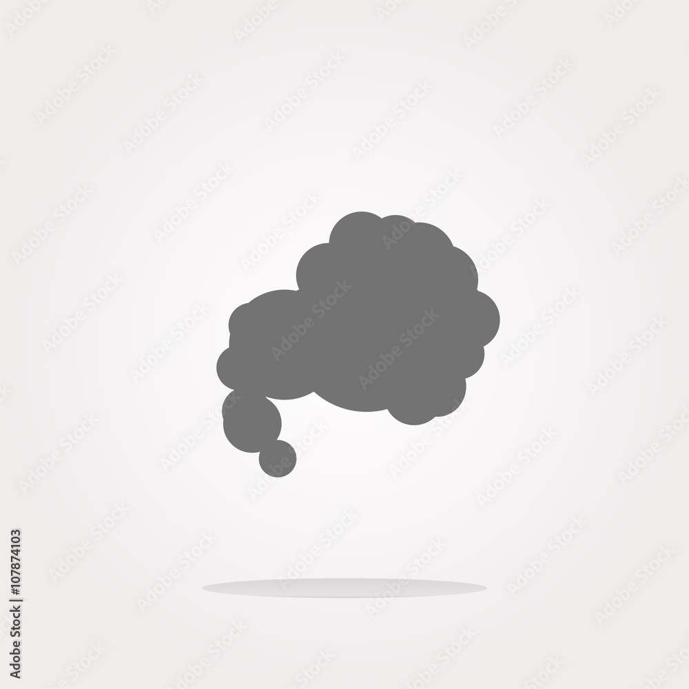 Comic speech bubble sign icon. Chat think symbol. Circle flat button with shadow. Modern UI website navigation. Web Icon Art. Graphic Icon Drawing Comic speech bubble sign icon. Chat think symbol. Circle flat button with shadow. Modern UI website navigation. Web Icon Art. Graphic Icon Drawing