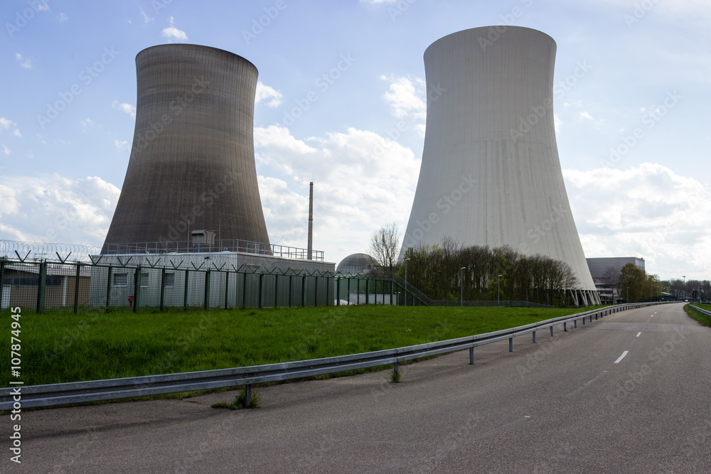 Kernkraftwerk Philippsburg Kühltürme
