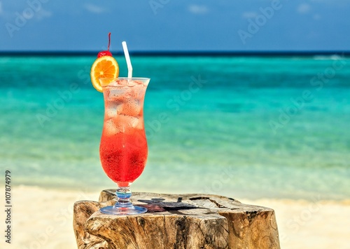 Cocktail on a beach