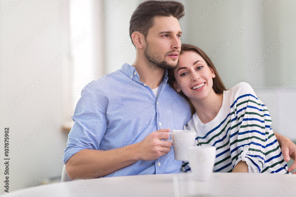 Happy young couple Happy young couple