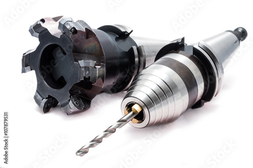 Quadro em tela Metal milling tools / equipments with holder for CNC machine for heavy industry