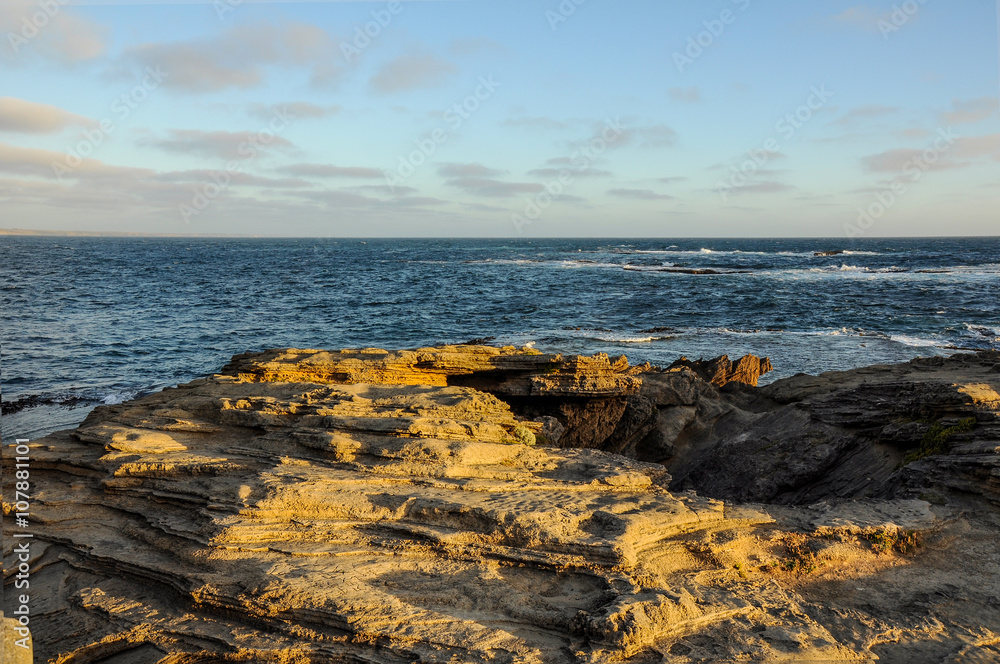 Coastal cliffs