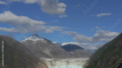 Wallpaper Mural Sawyer Glacier Tilt Down Shot, Alaska USA Torontodigital.ca