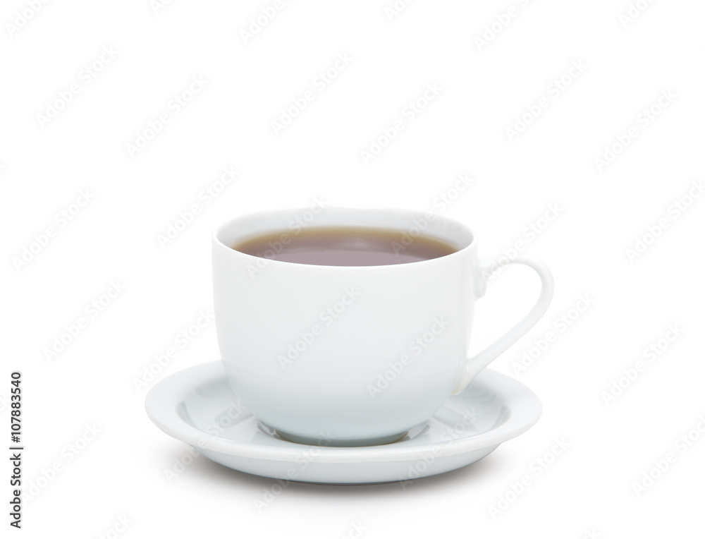 cup of tea on white background cup of tea on white background