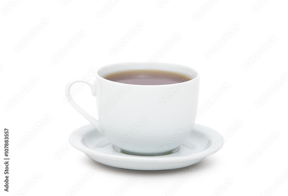 cup of tea on white background cup of tea on white background