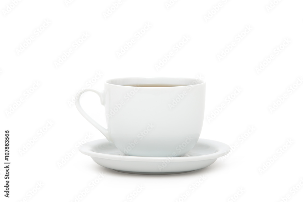 cup of tea on white background cup of tea on white background
