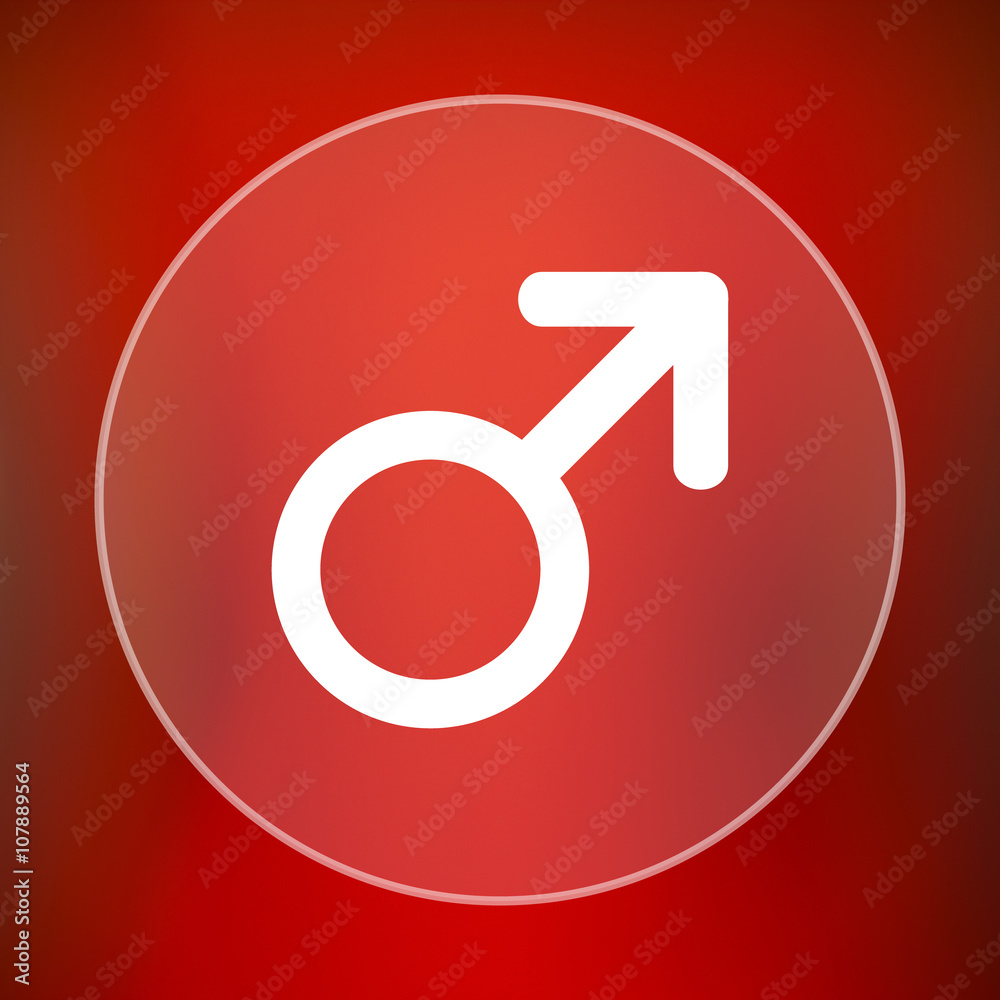 Male sign icon Male sign icon