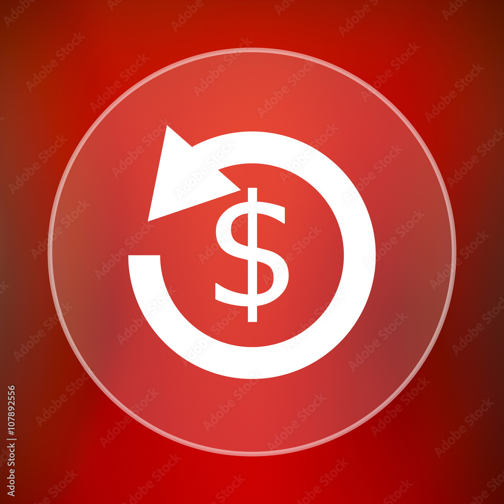Refund icon. Refund icon.
