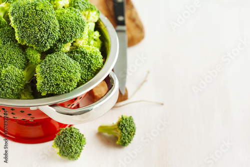 Fototapeta Naklejka Na Ścianę i Meble -  Fresh broccoli