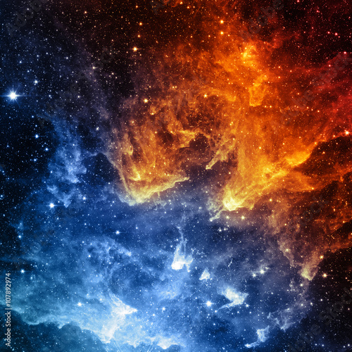 Fototapeta Naklejka Na Ścianę i Meble -  Galaxy - Elements of this Image Furnished by NASA