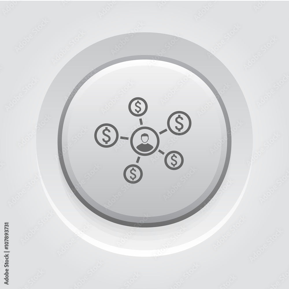 Personal Income Icon. Business Concept Personal Income Icon. Business Concept