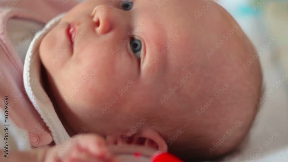 Portrait of adorable baby Portrait of adorable baby