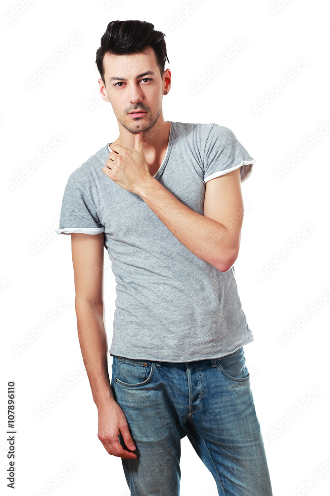 smiling man isolated smiling man isolated