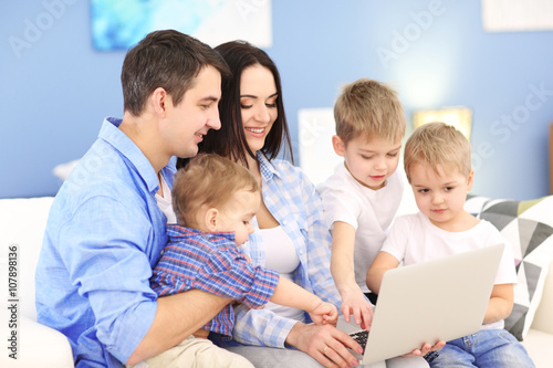 Family concept. Happy famil...