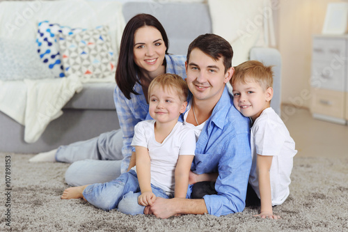 Family concept. Happy famil...
