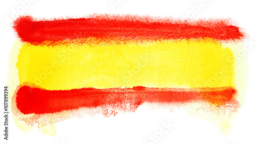 Spain flag illustration