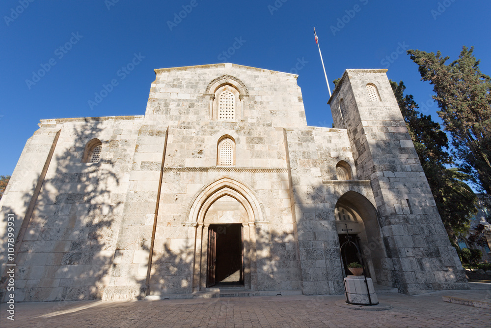 Jerusalem - The gothic St. Anne church