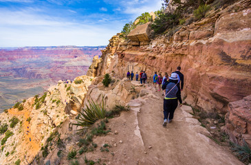 Fotobehang Canyon Uitzicht over Grand Canyon Arizona  © maislam