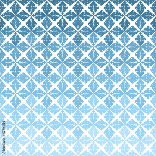 Blue Ornaments Seamless Pattern