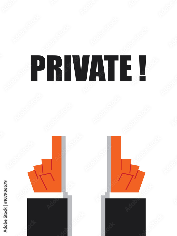 PRIVATE typography PRIVATE typography
