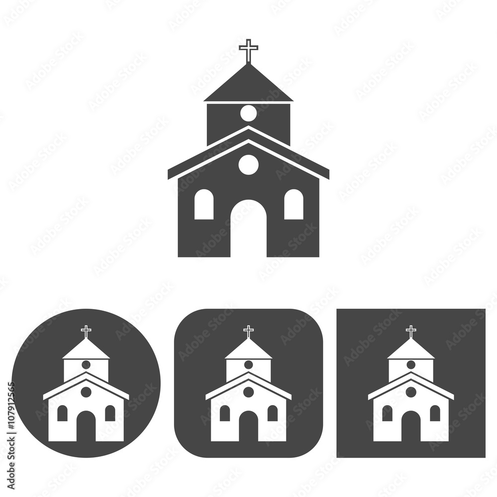 Church - vector icon