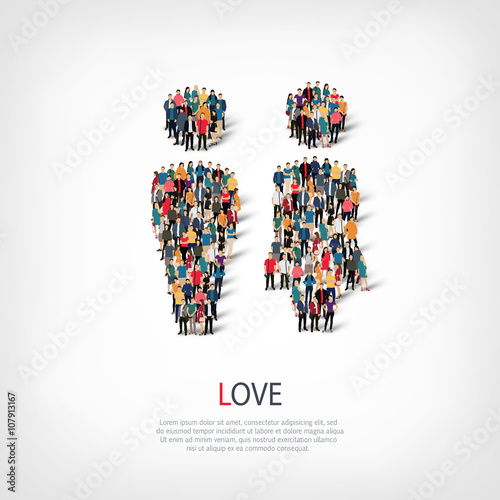 love people crowd