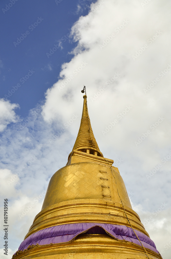 Thailand temple color texture background Asia Buddha gold