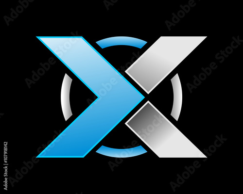 Initial X Media Emblem