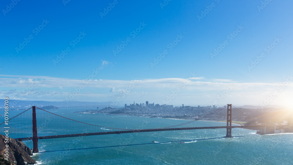 Fototapeta premium golden gate bridge