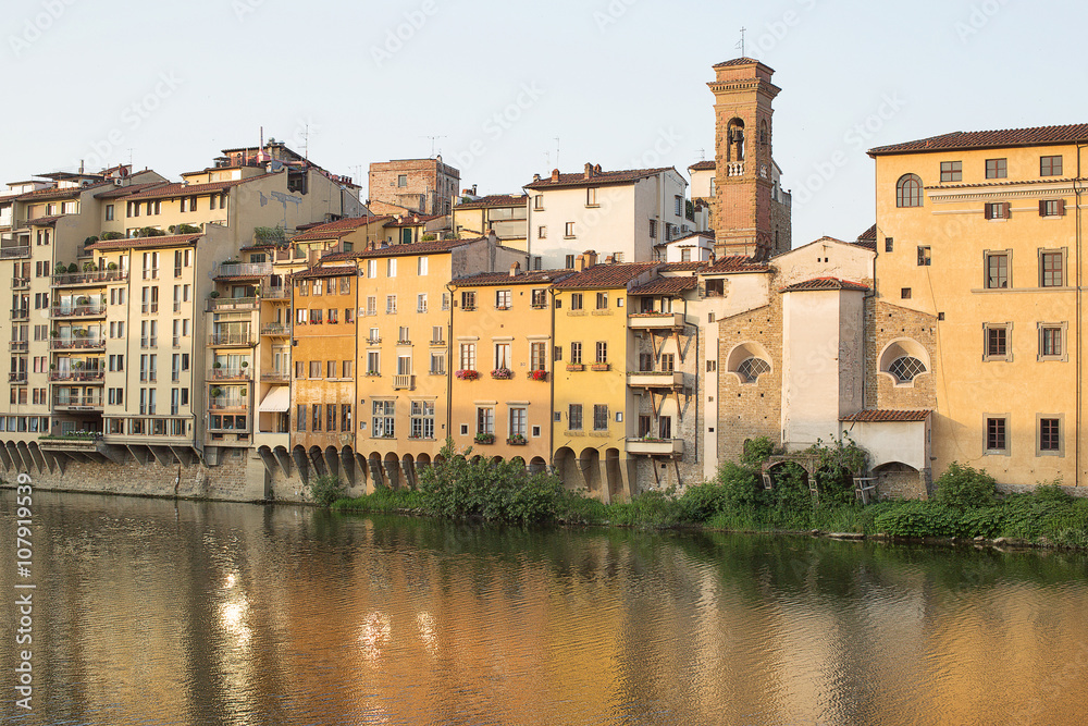 View across Arno River