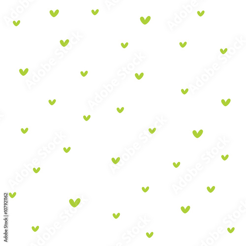 Seamless heart pattern