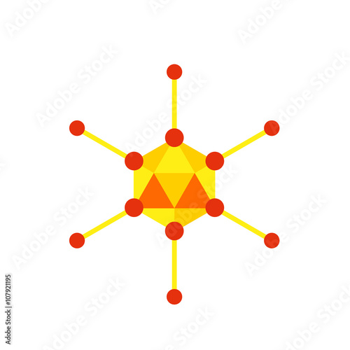 Adenovirus Vector Icon