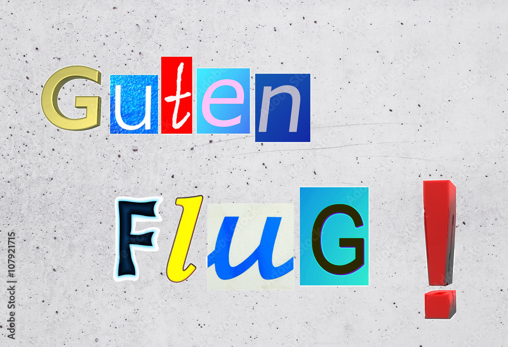 guten Flug StockIllustration Adobe Stock