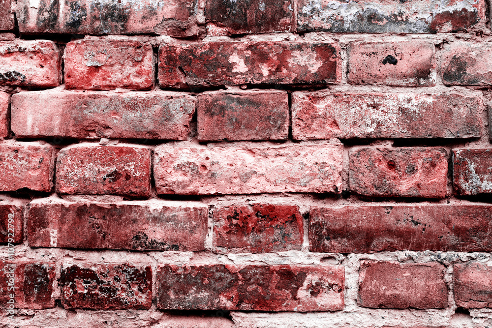 Brick texture with scratches and cracks Brick texture with scratches and cracks