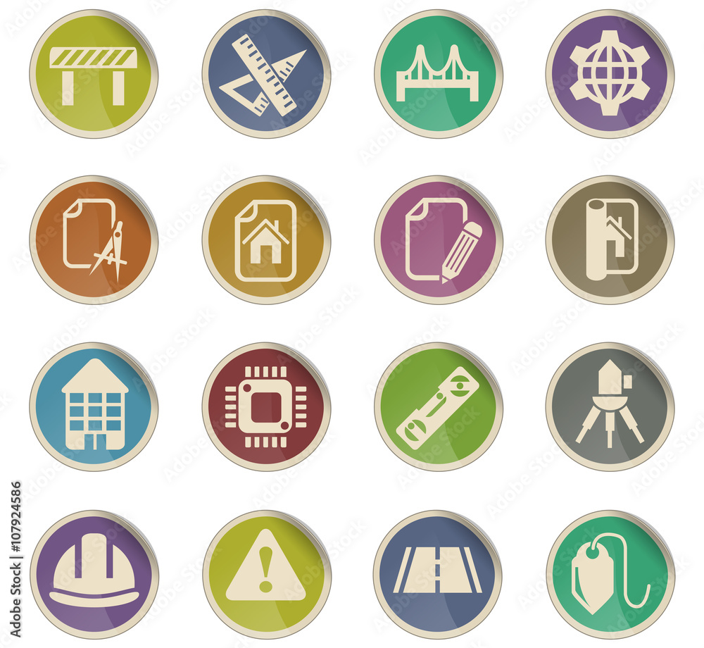 engineering icon set engineering icon set