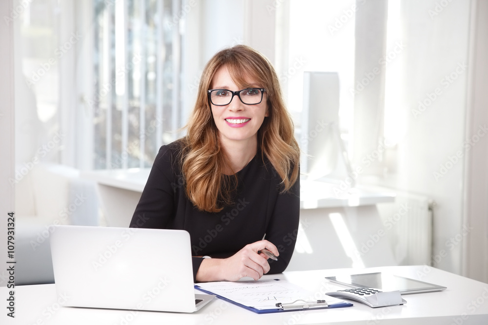 Attractive businesswoman Attractive businesswoman