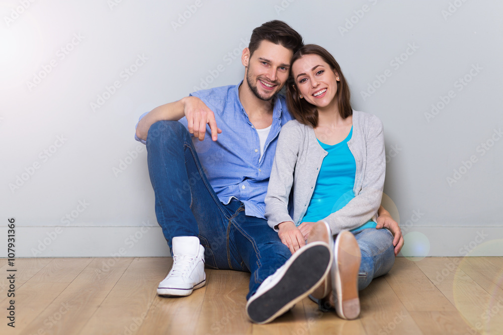 Happy young couple Happy young couple