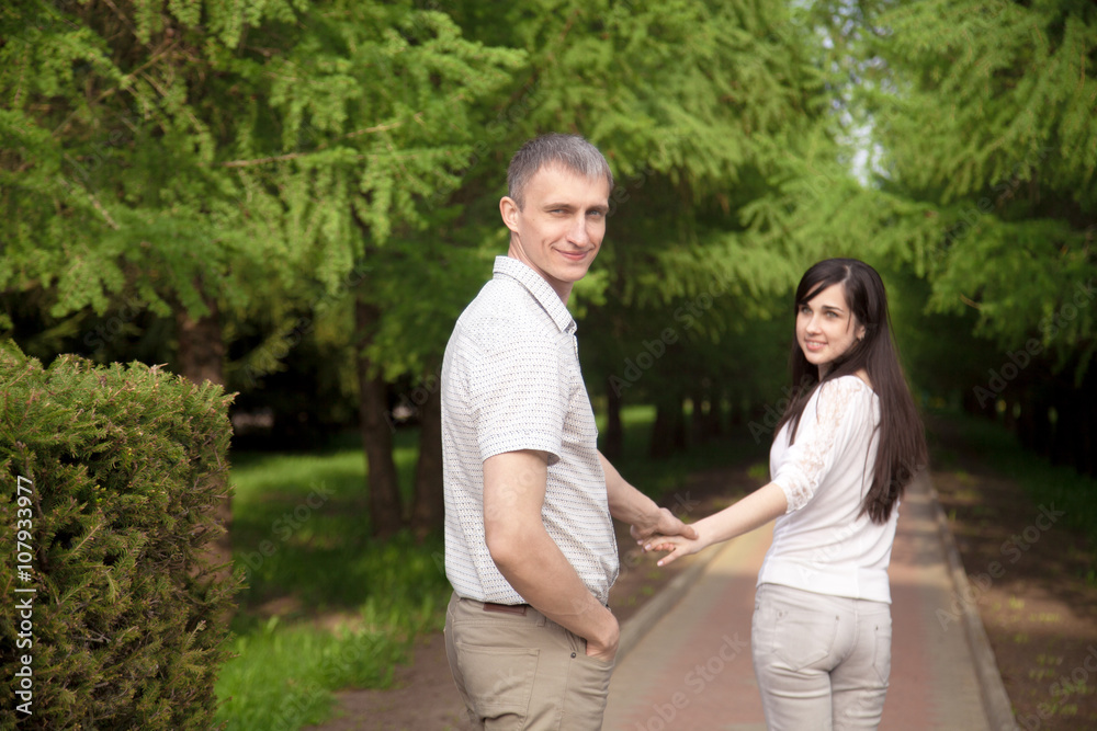 Fototapeta premium Happy couple
