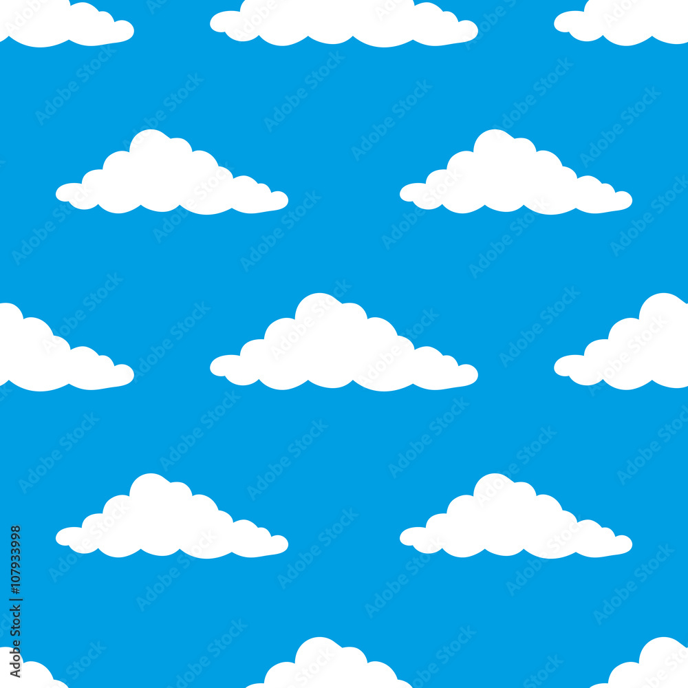 Clouds in the blue sky. Clouds in the blue sky.
