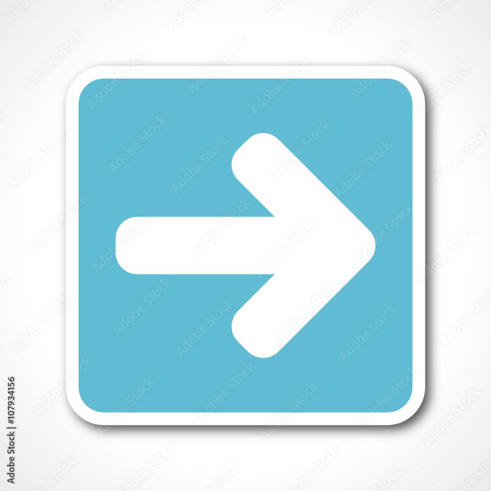 arrow blue flat design vector web icon arrow blue flat design vector web icon