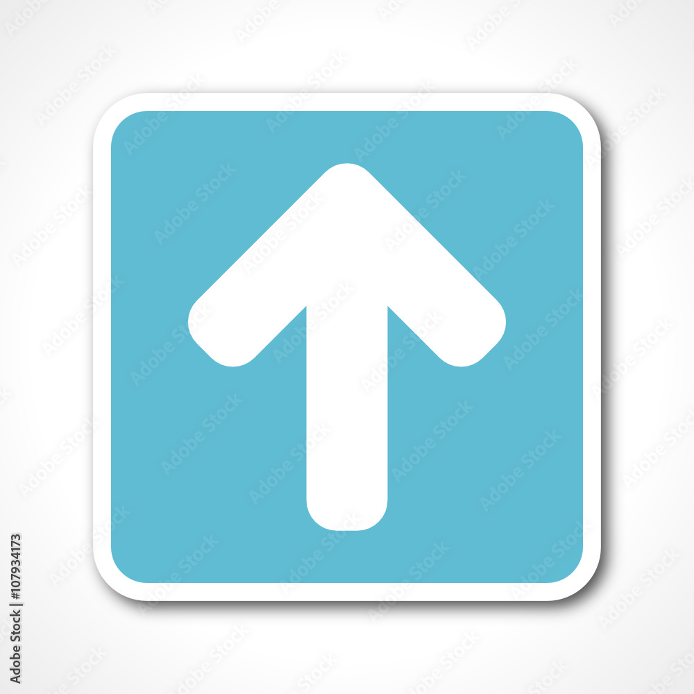 arrow blue flat design vector web icon arrow blue flat design vector web icon