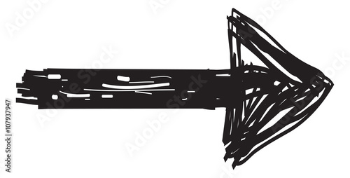 doodle arrows as design elements