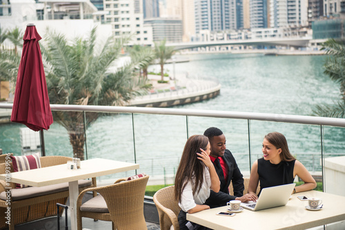 Photography Outdoors business meeting
