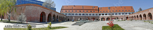 Panoramic view of the bastion Maria Theresia from Timisoara, Rom