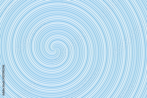 Illustration of a blue and white spiral